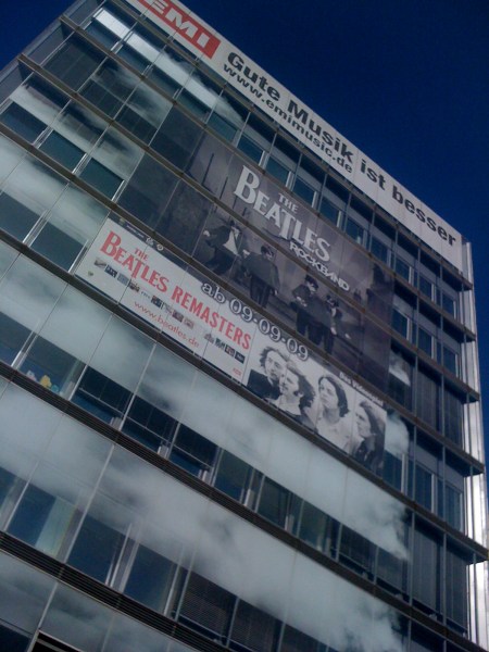Beatles bei EMI in Köln