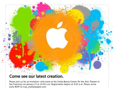 Apple Einladung 2010