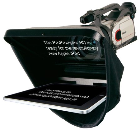 Der Telepromter auf iPad-Basis