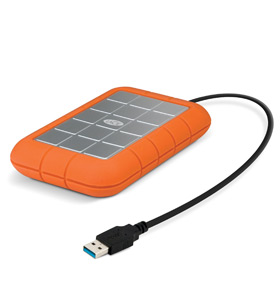 Rugged_USB3_drive+cable Meine Wahl einer neuen mobilen HD fiel auf die neue Rugged USB 3.0 von LaCie.