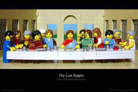 Das letzte Abendmahl, interpretiert von Brendan Powell Smith.