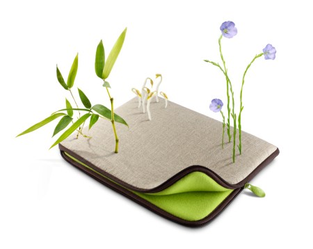 LaCie Vegetal Sleeve ist 100 Prozent Öko und sieht cool aus. 