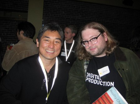 Guy Kawasaki mit dem Autor dieser Zeilen im Gespräch.