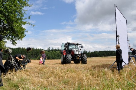 Dreharbeiten für das Steyr Profi-Webspecia.