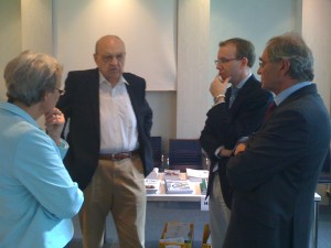 Engagierte Diskussionen in der Jury.