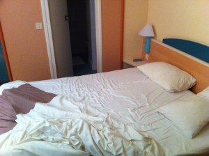 IMG_1688 Überraschung: Das gebuchte Zimmer war wohl besetzt.