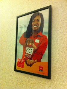 ISO 9001 - na dann ist ja alles klar.