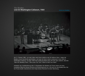 konzert Kreisch: Das US-Konzert der Beatles 1964.