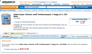 Hakle-gebraucht Vaclav Vojtechs Versuch scheiterte - siehe Kommentare.