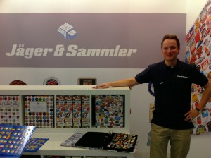 Der Stand von Jäger & Sammler auf der Paperworld 2011.