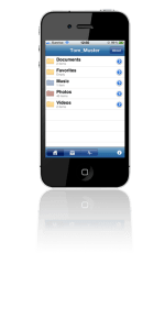 wuala_iphone_home Wuala Feeling am iPhone.
