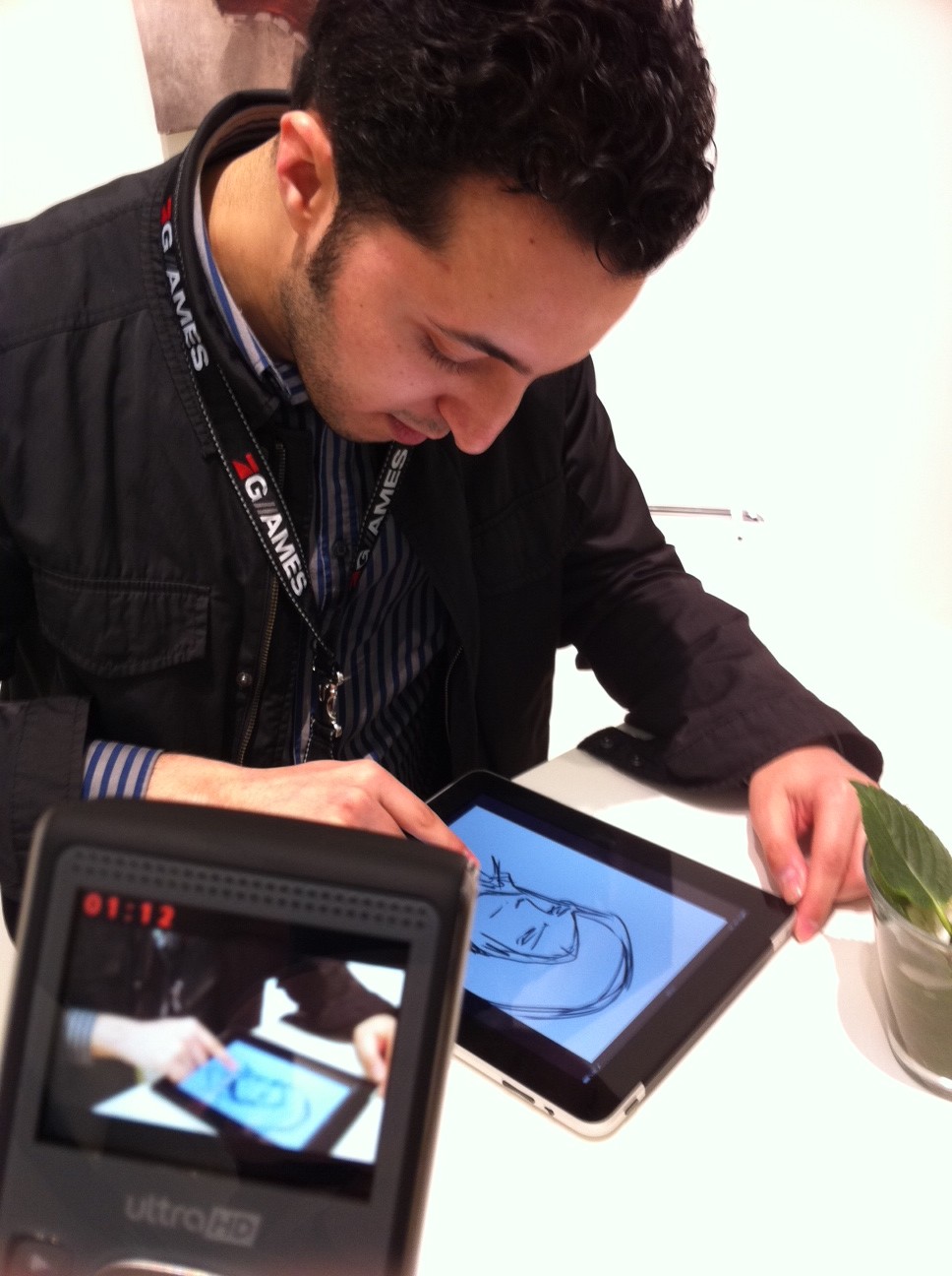 zeichner Der Meister zeichnet.