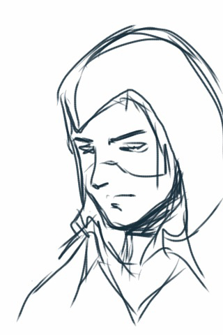 Unsere Zeichnung vom Meister.