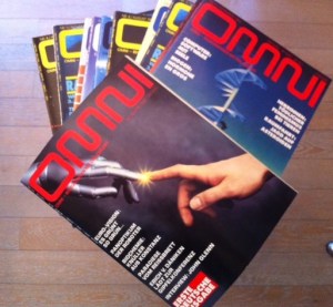 Meine alten Omni-Ausgaben.