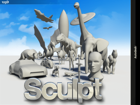 Unterwegs modellieren mit Autodesk 123D Sculpt 