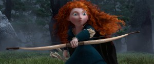 Merida – Legende der Highlands mit rotem Haare.