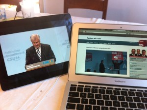 Foto 1 Live Streaming vom politischen Aschermittwoch von CSU und SPD.