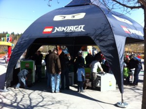 Ninjago wird von Lego derzeit stark gehypt. 