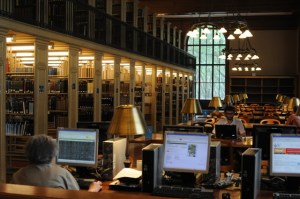 Digital und analog in der New York Stadtbücherei 