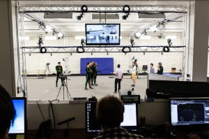 Die Stage im neuen Ubisoft-Studio.