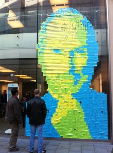 2011: Apple Store München.