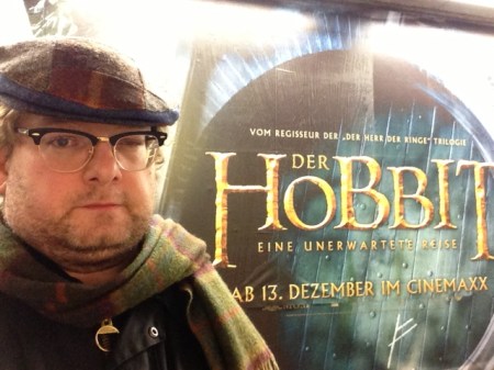 Kinobesuch des Hobbits im Royal Palast in München.