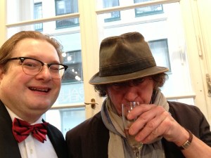 Matthias J. Lange mit Peter Guldenstern.