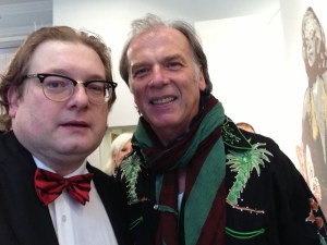 Matthias J. Lange mit Schauspieler Wolfgang Fierek