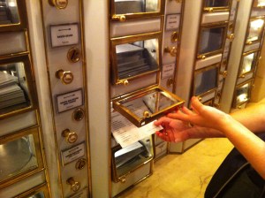 Münze rein, Klappe auf, Essen raus