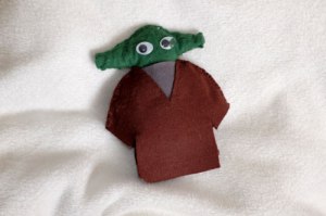 Unser Joda aus Filz.