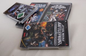 Ein paar Lucaarts-Spiele für die PSP.