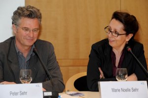 Peter Sehr und seine Frau Marie Noëlle.