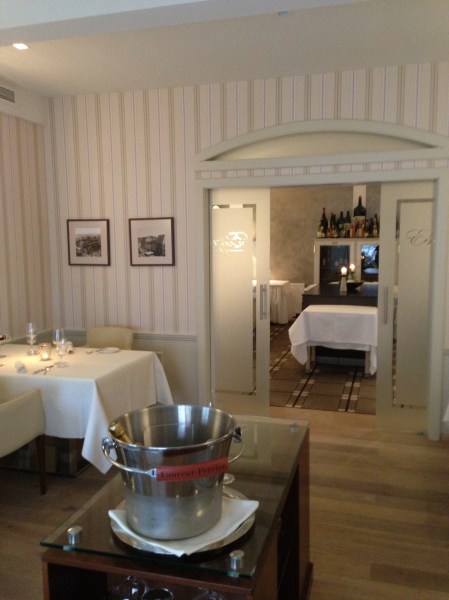 Das neue Esszimmer in der Traube in Coburg.