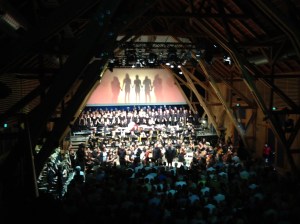 Musikalisch absolut top, die Carl Orff-Festspiele in Andechs.