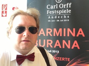 Mit der Lichtprojektion war ich nicht so einverstanden. 