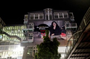 manomama mitten in Hamburg bei der Brigitte.