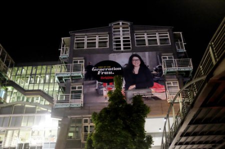 manomama mitten in Hamburg bei der Brigitte.