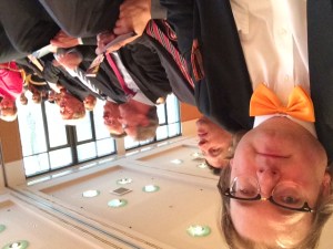 Als Jury-Mitglied durfte ich vorne sitzen. 