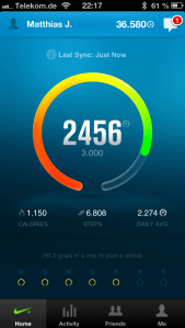 Mein gesetztes Tagesziel wurde erreicht- Wunderbar, der Schweinehund ist überwunden.