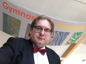 Bei einem Vortrag war ich zu Gast am Gymnasium Dingolfing.