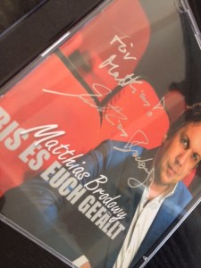 Hurra, ich hab ein Autogramm