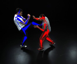 Kein Filmstudio notwendig: Die Bewegungen von Personen können in der Natur erfasst werden, um so virtuelle Figuren zu animieren. Foto: Hasler/MPI