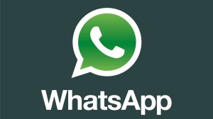 Whatsapp Logo mit Text
