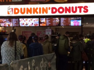 Schmeckt, obwohl die Gegend seltsam ist.