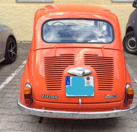 Traumauto Zastava 750 SE