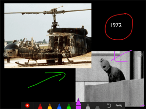 In der Präsentation interaktiv arbeiten.