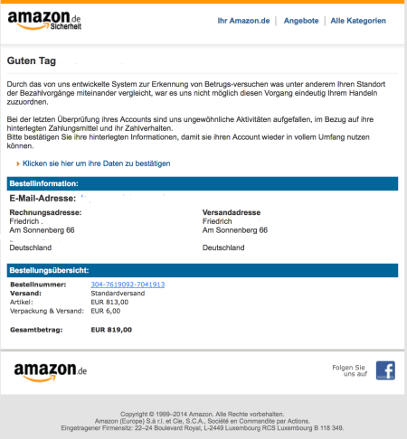 Da musste ich schon zweimal hinschauen.