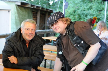 Kurze Begegnungen mit Reinhard Mey. Foto: Ortlieb