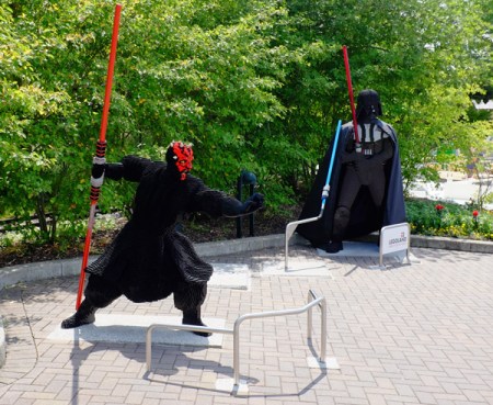 Sammelpunkt für alle Star Wars Fans  im Legoland.