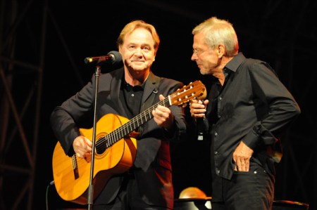 Klaus Hoffmann und Reinhard Mey im Duett. Foto: Lange